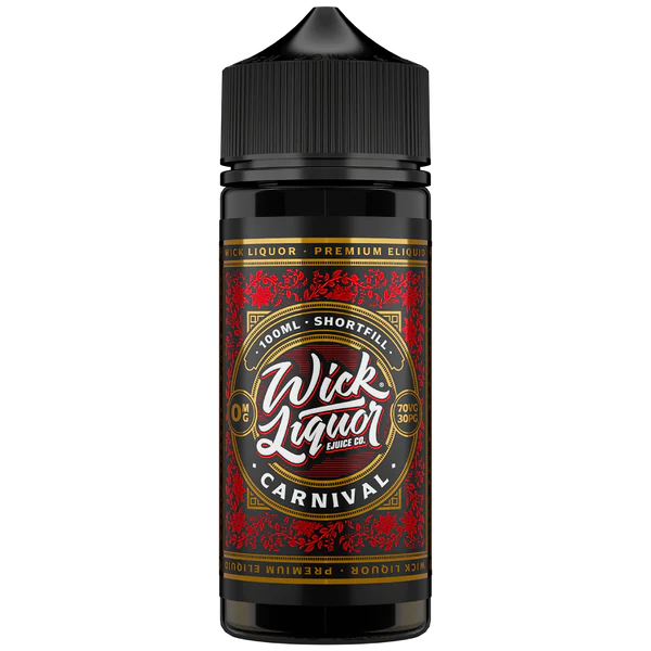Wick Liquor 100ml plus 2 free nic shots £9