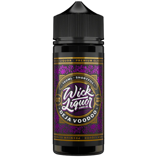 Wick Liquor 100ml plus 2 free nic shots £9