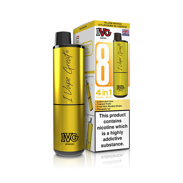 IVG 2400 Prefilled Kit | 4 Flavours in 1