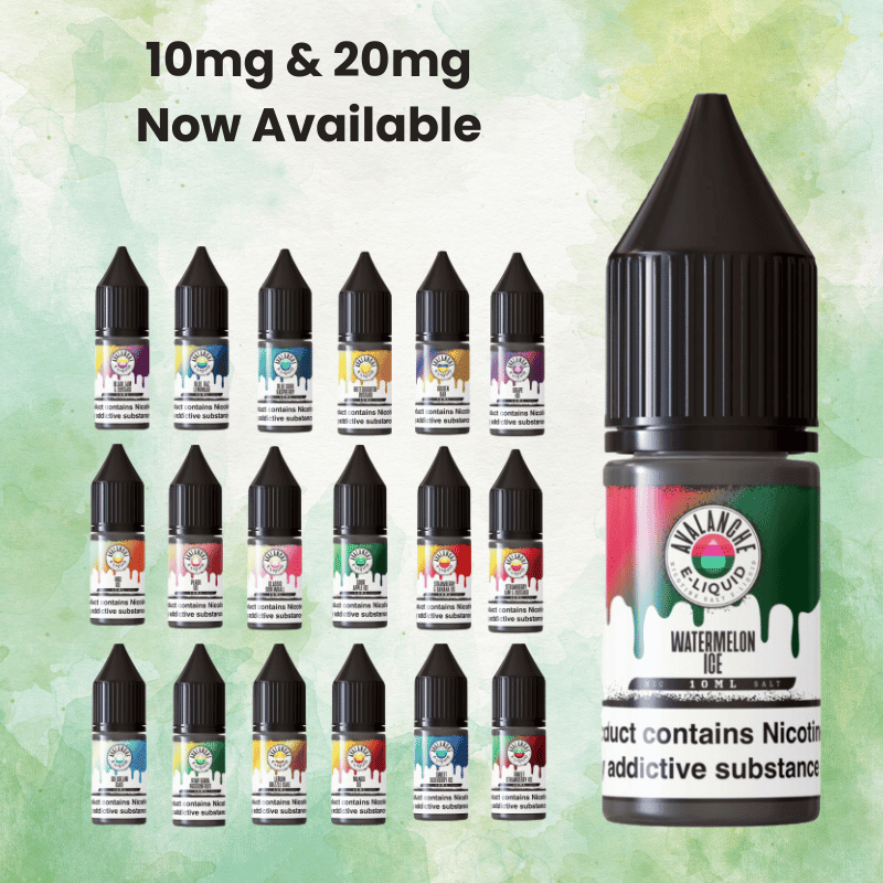 Avalanche Nic Salt | £1 - Avalanche Vapes Apple Watermelon10mg