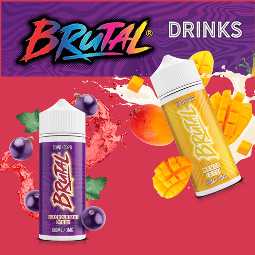Brutal Drinks 100ml + 2 Nics (£8)