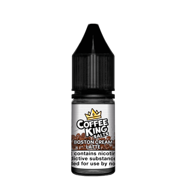 Coffee King Nic Salt | 50p - Avalanche Vapes Boston Cream Latte10mg