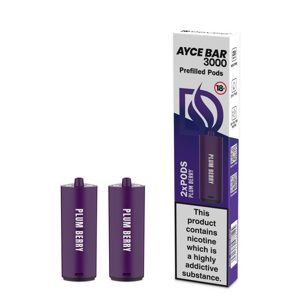 Dovpo Ayce Bar 3000 Prefilled Pods | £3 - Avalanche Vapes Blue Raspberry IcePODS