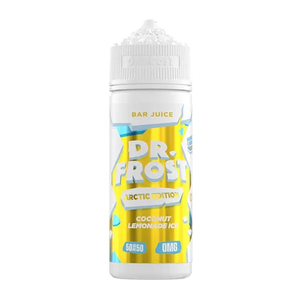 Dr Frost Arctic Edition 50/50 | 100ml + 2 Nics | £7 - Avalanche Vapes Coconut Lemonade Ice