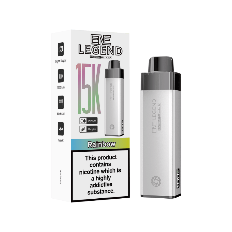 ENE 15K Prefilled Kit | £10 - Avalanche Vapes RainbowKIT
