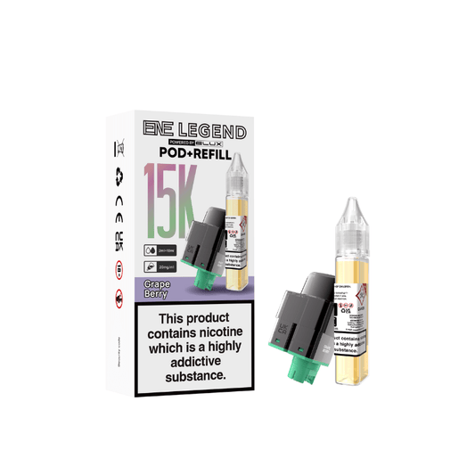 ENE 15K Prefilled Pods | £6 - Avalanche Vapes Grape BerryPODS