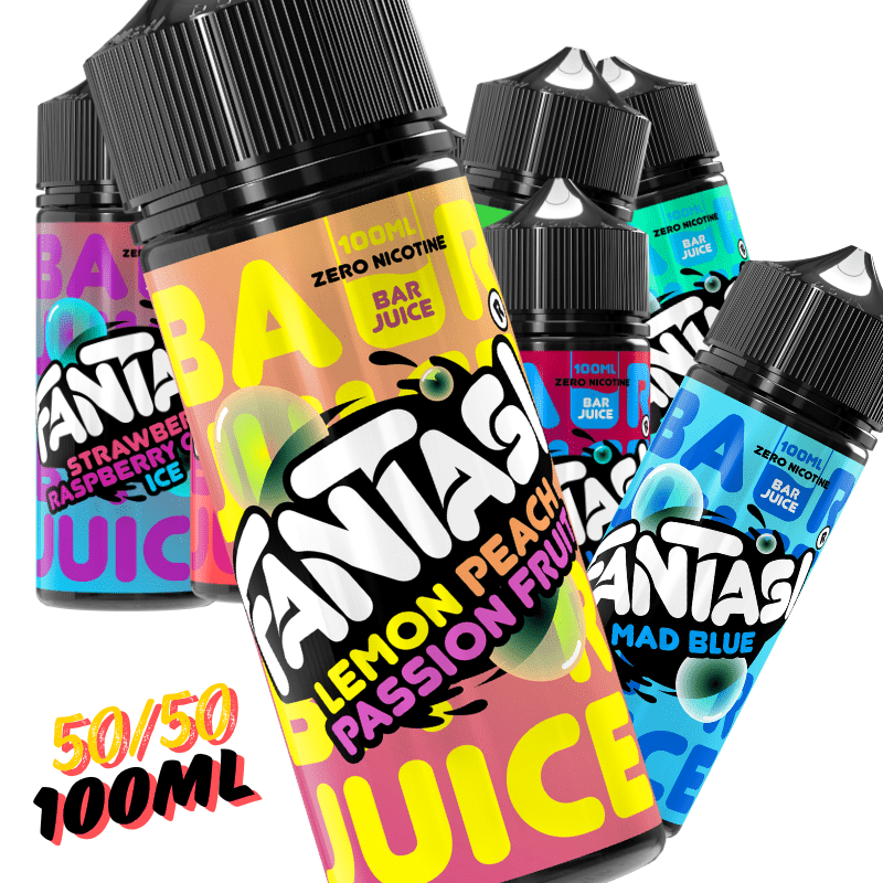 fantasi disposable vape Fantasi Bar Juice Shortfill 50/50 | 100ml + 2 Nics