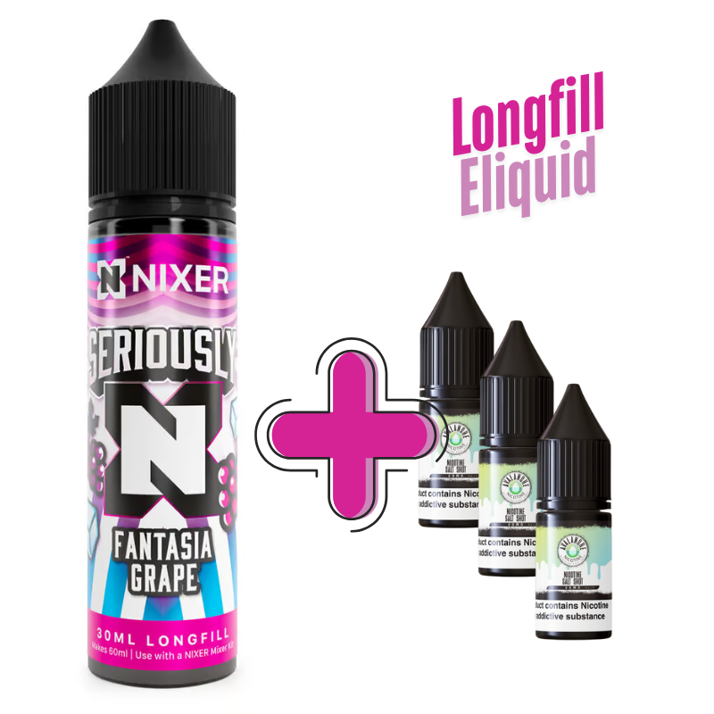 Seriously Longfill + 3 Salts (£8)