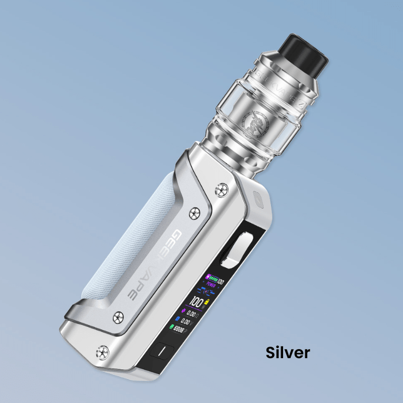GeekVape Aegis Solo III Kit | £38 - Avalanche Vapes Silver