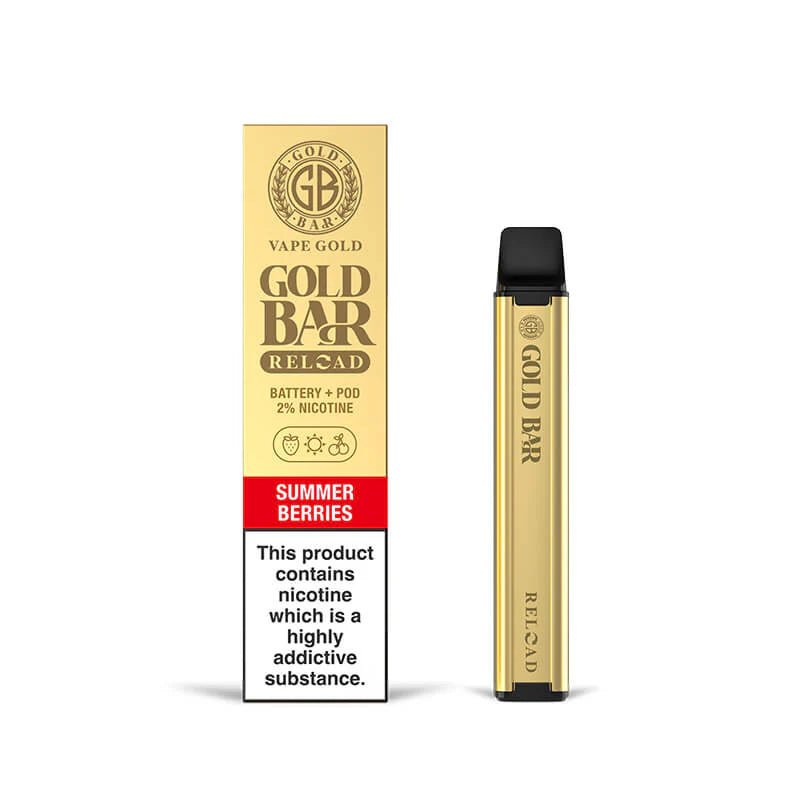 Gold Bar Reload Kit | £3 - Avalanche Vapes Summer BerriesKIT