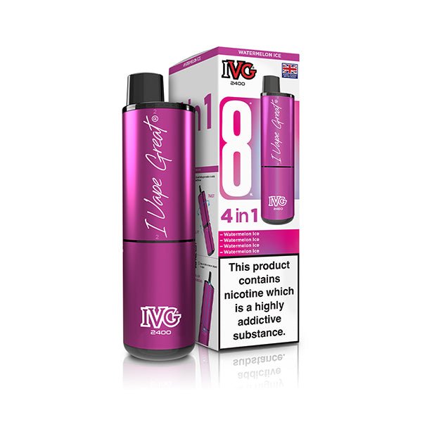 IVG 2400 Prefilled Kit | £6 - Avalanche Vapes Watermelon EditionKIT