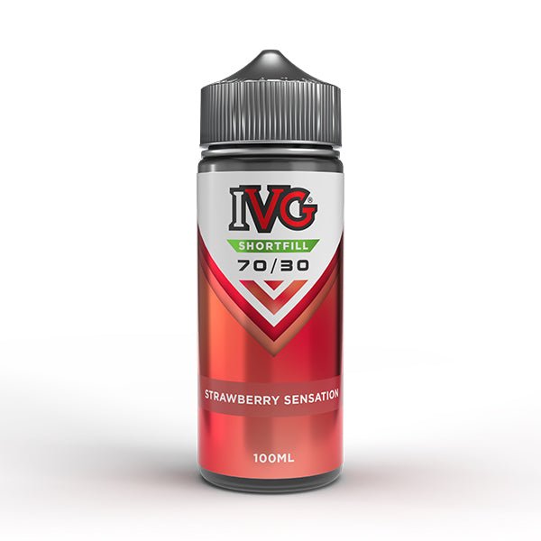 IVG 70/30 | 100ml + 2 Nics | £9 - Avalanche Vapes Strawberry Sensation