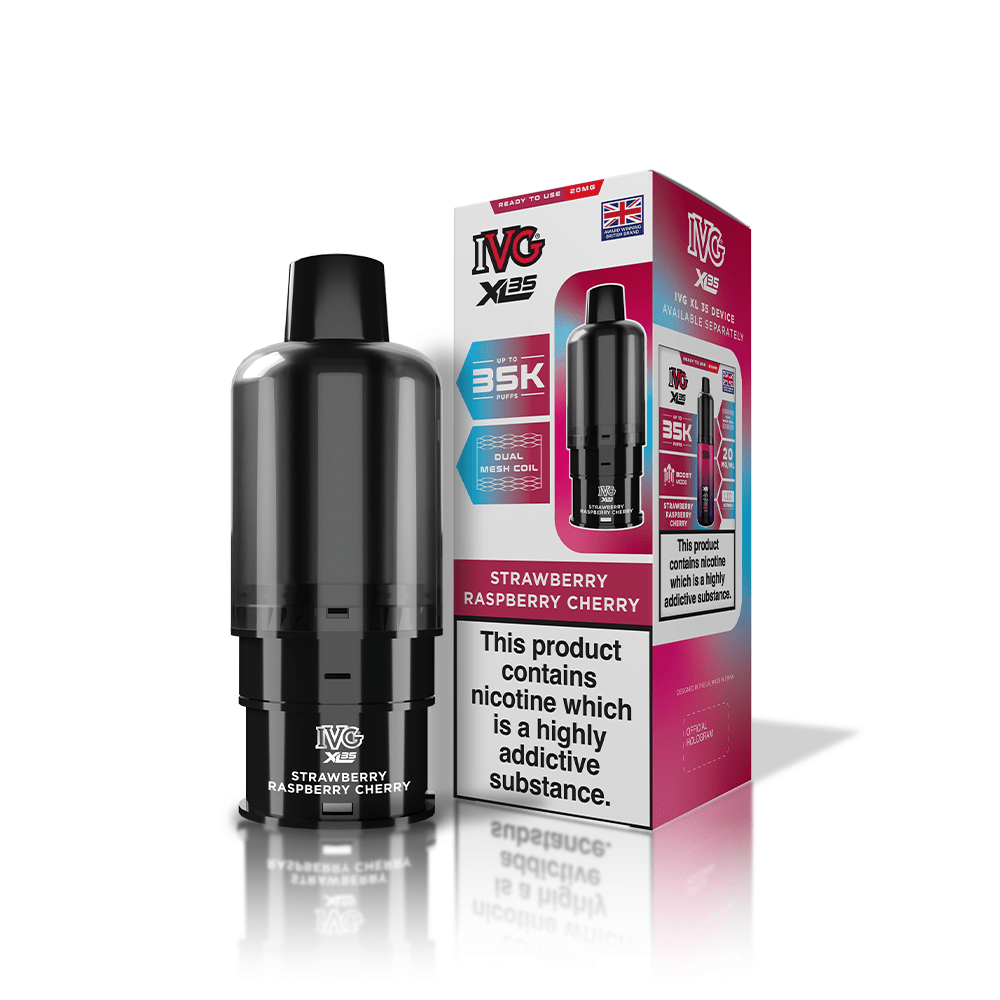 IVG XL35 Pods | £7 - Avalanche Vapes Strawberry IcePODS