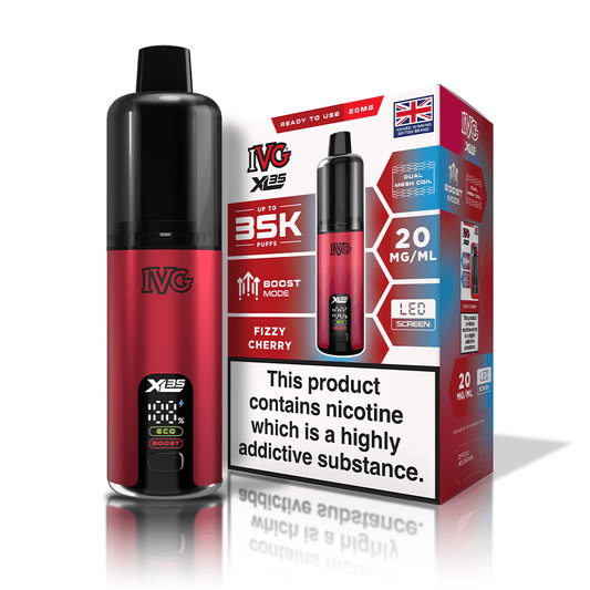 IVG XL35 Prefilled Kit | £10 - Avalanche Vapes Fizzy CherryKIT