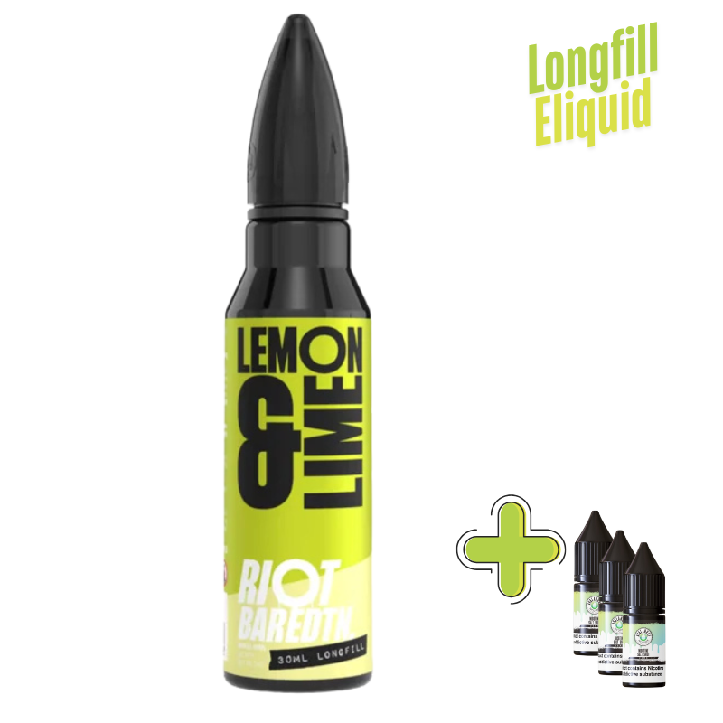 Riot Squad BAR EDTN Longfill  + 3 Salt Shots (£7)