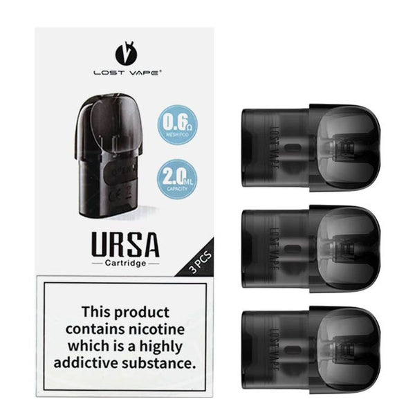 Lost Vape Ursa Nano Pods 3 Pack | 0.6/0.8 | 9  Avalanche Vapes