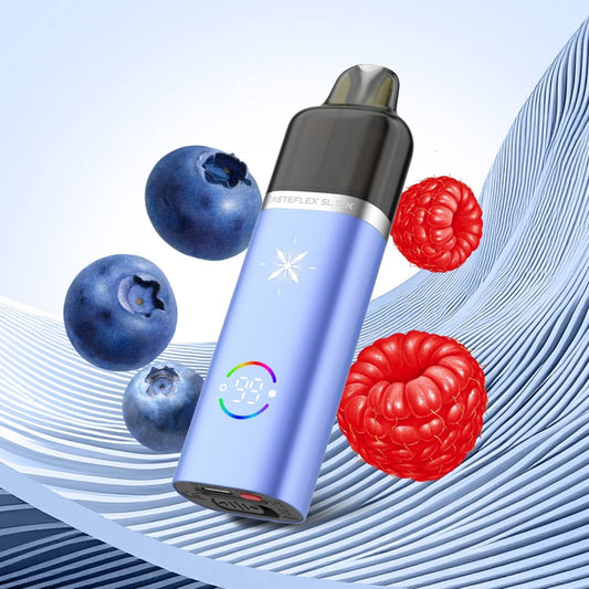 Oxva Tasteflex SL 12K Prefilled Kit | £9 - Avalanche Vapes Blueberry Sour RaspberryKIT