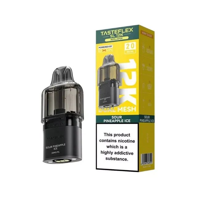 Oxva Tasteflex SL 12K Prefilled Pods | £5 - Avalanche Vapes Sour Pineapple IcePODS