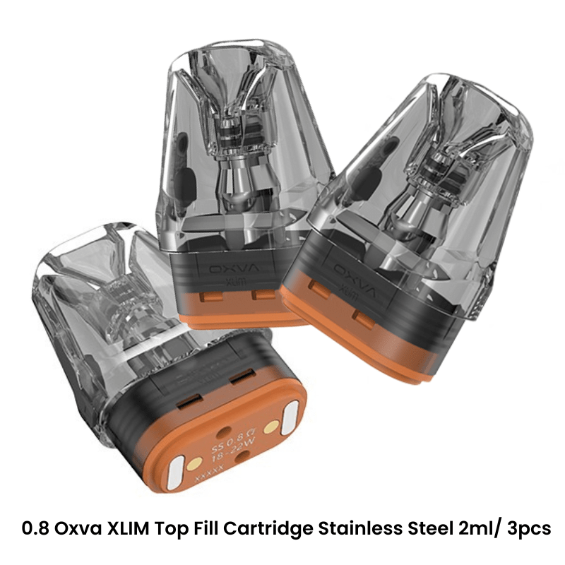 Oxva Xlim DNA SS Pods | £8 - Avalanche Vapes 0.8DNA