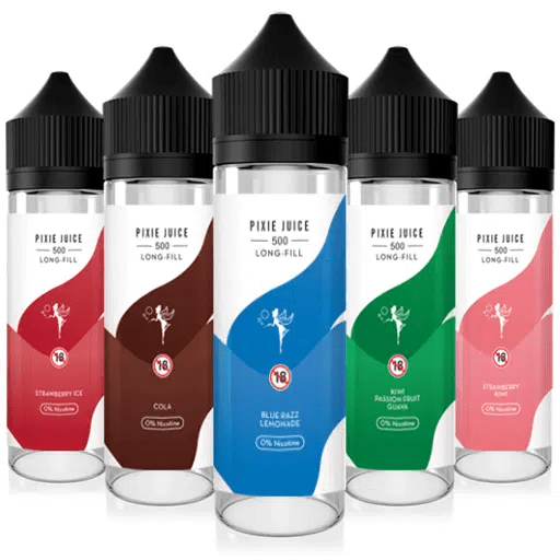 Pixie Juice Vol 1 & 2 Longfill + 3 Nic Salts | £4 - Avalanche Vapes Cola/ 12mg (+4 Saltshots)