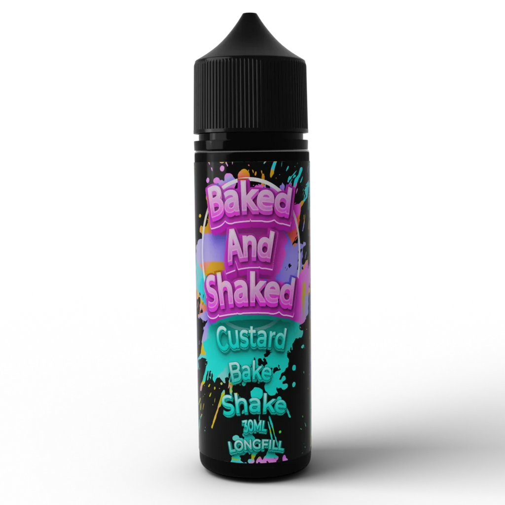 Baked and Shaked 60ml Longfill + 3 Nic Salts £8