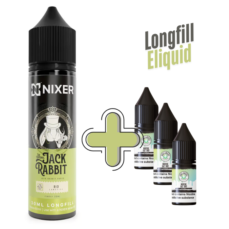 Rabbit Series Longfill +3 Salts (£8)