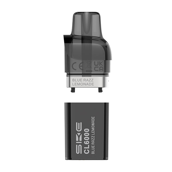 SKE Crystal CL6000 Prefilled Pods | £5 - Avalanche Vapes Blue Razz LemonadePODS
