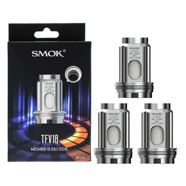SMOK TFV18 Coils | £10 - Avalanche Vapes 0.33