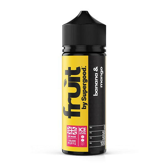 Supergood Fruit 50/50 | 100ml + 2 Nics | £9 - Avalanche Vapes Banana & Mango