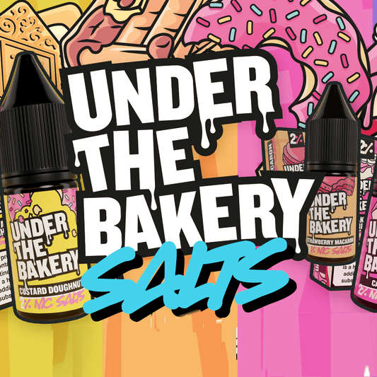 Under the Bakery Nic Salt | 50p - Avalanche Vapes Custard doughnut10mg