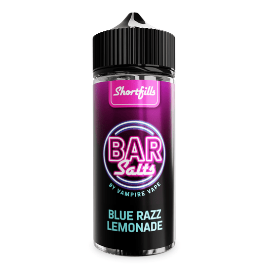 Vampire Bar Salt 60/40 | 100ml + 2 Nics | £5 - Avalanche Vapes Blue Razz Lemonade