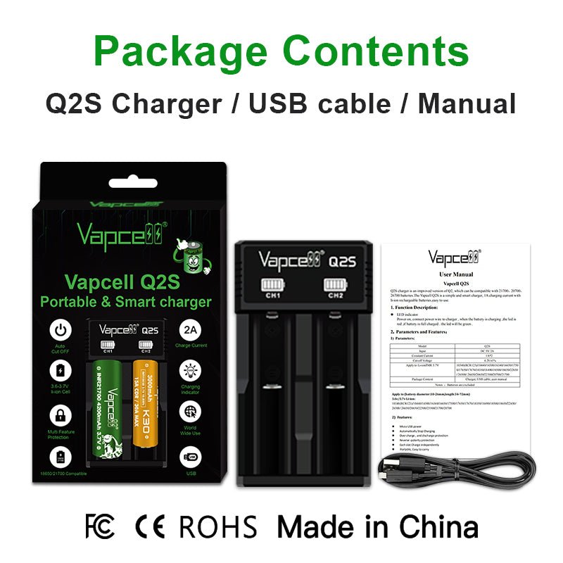Vapcell 18650/ 21700 Rechargeable Battery £4 - Avalanche Vapes 21700 P42A
