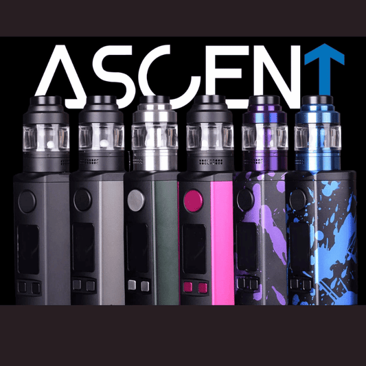 Vaperz Cloud Ascent 200W Kit | £42 - Avalanche Vapes Satin Pink+ Shift Bubbleglass