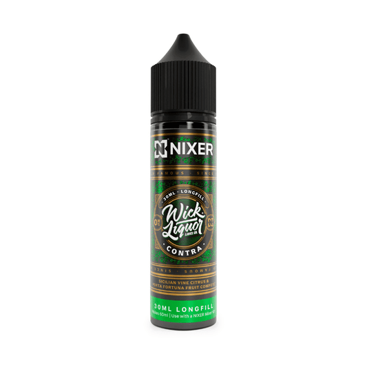 Wick Longfill + 3 Nic Salts | £7 - Avalanche Vapes Contra/ 9mg Inc 3 Salt Shots