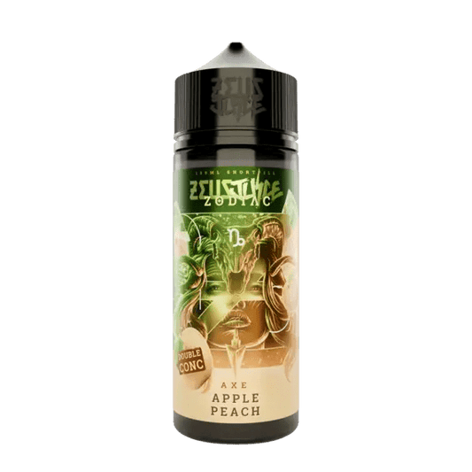 Zeus Zodiac 70/30 | 100ml + 2 Nics | £10 - Avalanche Vapes Apple Peach (Axe)