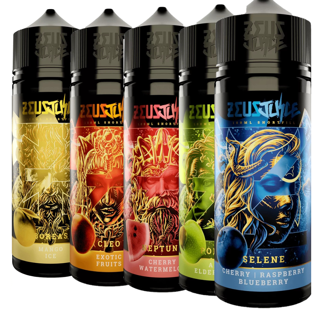 Zeus Juice 100ml  + 2 Nics £9.99
