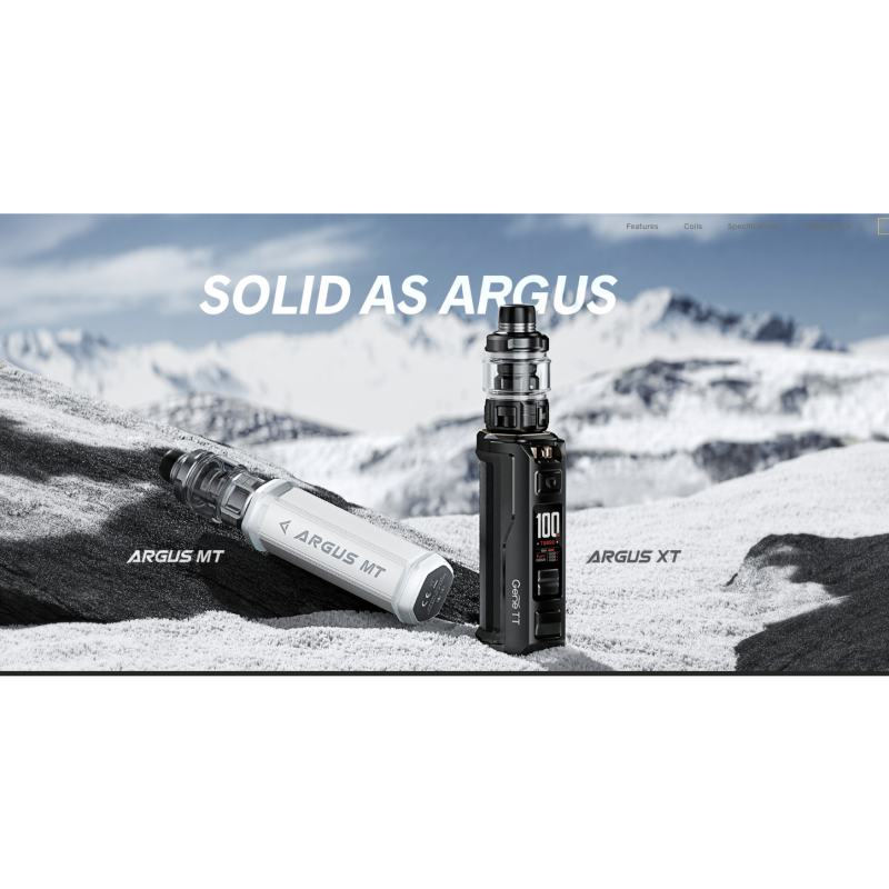 VOOPOO ARGUS MT (£18) or XT KIT (£18)