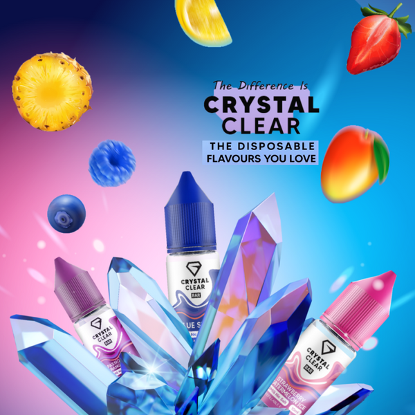 Crystal Clear Disposable Vape Crystal Clear Nic Salt | 10mg/20mg