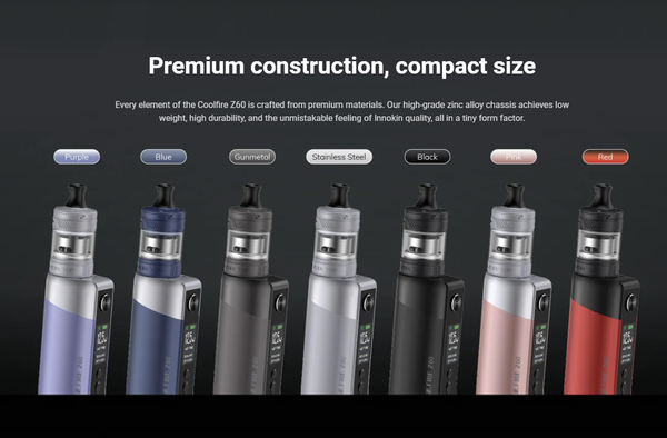 Innokin Coolfire Z60 Zlide Top Kit | 2100mAh | 60W | 28  Avalanche Vapes