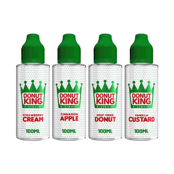 Donut King Shortfill 70/30 | 100ml + 2 Nics | 6 Avalanche Vapes Donut King Shortfill 70/30 | 100ml + 2 Nics | 6 Avalanche Vapes