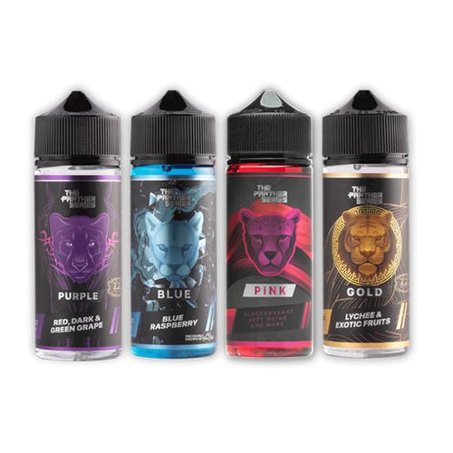 The Panther Series by Dr Vapes 100ml + 2 Nics £11 The Panther Series by Dr Vapes 100ml + 2 Nics £11