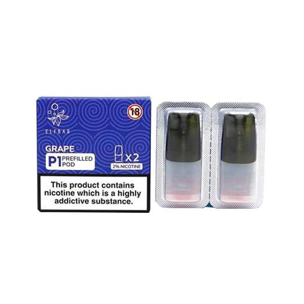 Elf Bar P1 Elfmate Prefilled PODS  (£3.99)