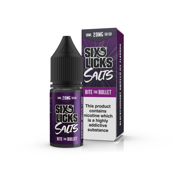 Six Licks SALTS   £2.25
