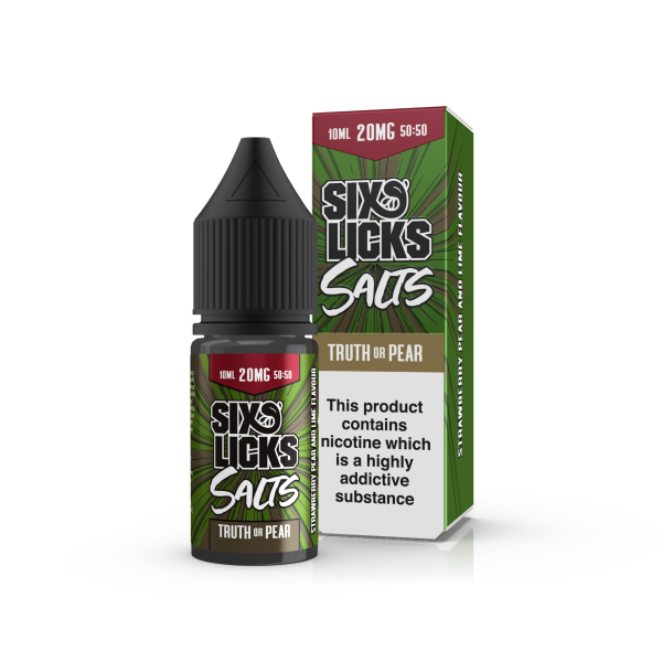 Six Licks SALTS   £2.25