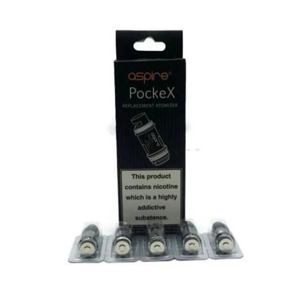 Aspire PockeX Coils | £11 - Avalanche Vapes 1.2 Ohm