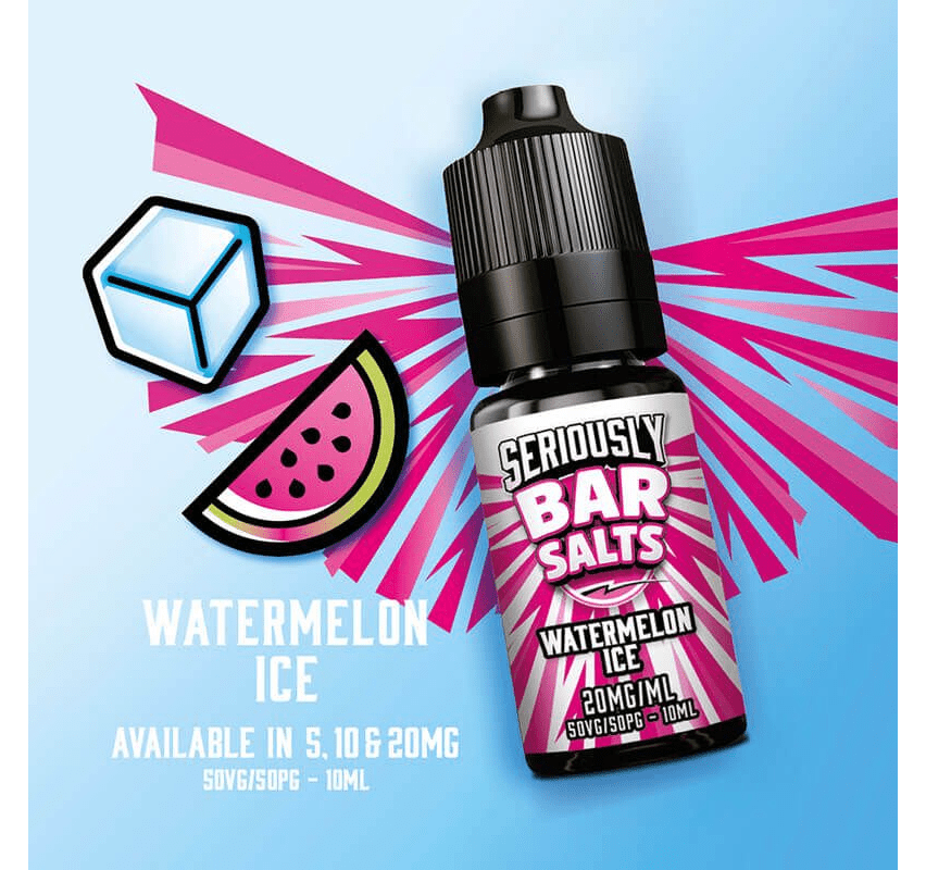 Doozy Seriously Bar Salts Nic Salt | £2 - Avalanche Vapes Watermelon Ice10mg