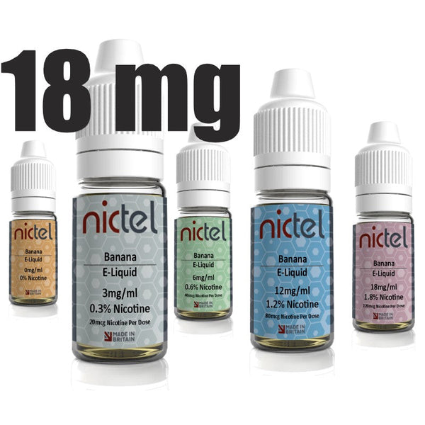 Nictel Freebase E-Liquid | 18mg