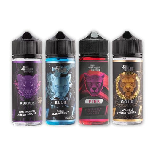 The Panther Series | 100ml + 2 Nics | £11 - Avalanche Vapes Black Panther