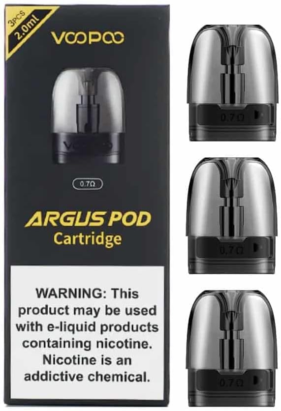 Voopoo Argus Pod Cartridge 2 Pack | 0.4/0.7/1.0 | 8 Avalanche Vapes Voopoo Argus Pod Cartridge 2 Pack | 0.4/0.7/1.0 | 8 Avalanche Vapes