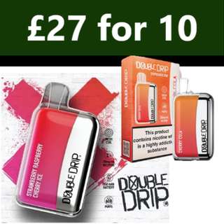 Double Drip Disposable Vape (Box of 10)